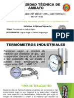 Termómetros Industriales