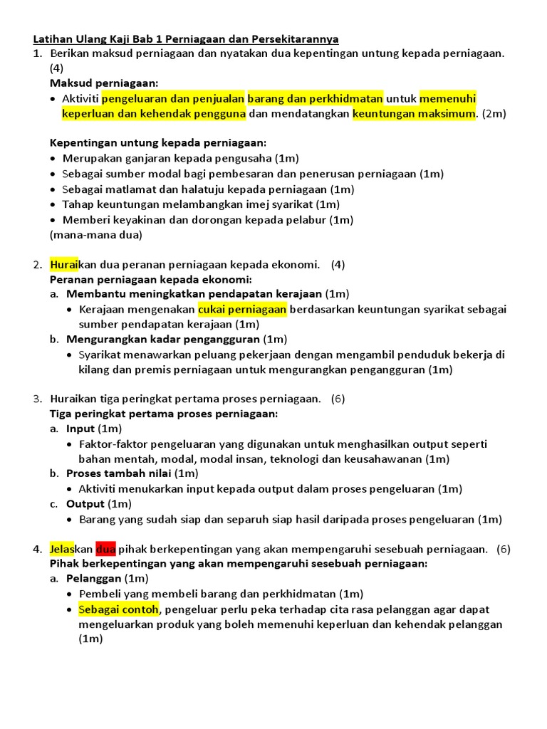 Jawapan Latihan Pp1 2019 Pdf