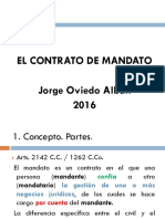 5 El Contrato de Mandato