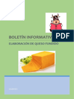 Boletin de Elaboracion de Queso Fundidio