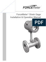 Niagara Force Meter Installation and Operation Manual