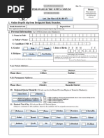 Asst. Line Man ALM BS 5 7 Registration and Bank Challan Form