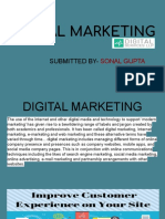 Digital Marketing: Submitted by