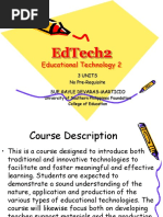 Edtech2: Educational Technology 2