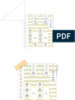 Schedule Template (Blank