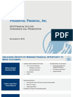 Prudential Financial Inc 2019 Financial Outlook Presentation Final