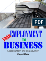 From Employment to Business