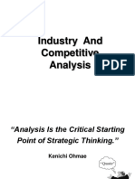 Industry and Competitive Analysis