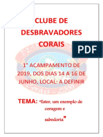 1º Acampamento de Unidade - Corais-1