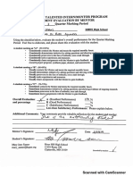 Quarter Three Grade Sheet