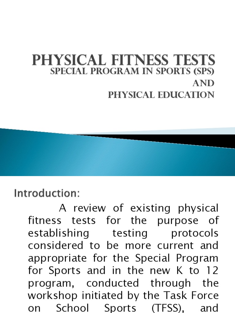 Physical Fitness Tests | PDF | Body Mass Index | Physical Education
