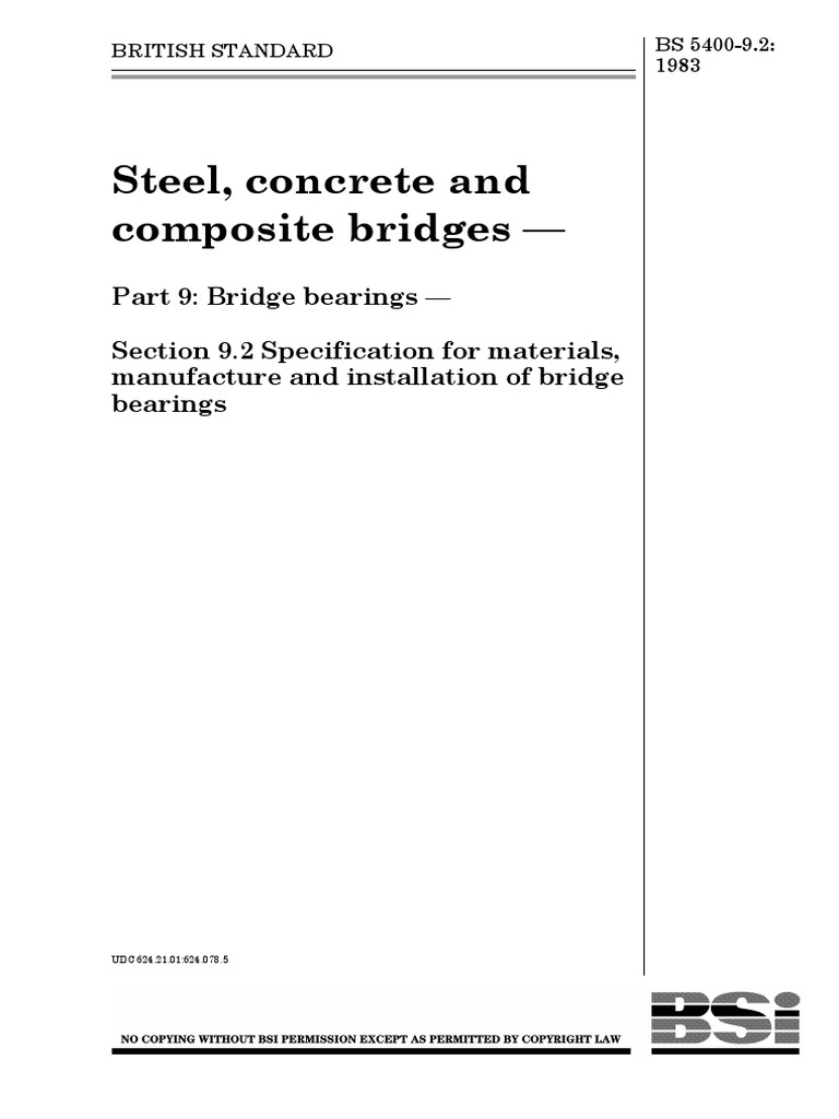 BS 54009.2 1983 PDF PDF Bearing (Mechanical) Screw