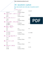 Test-III: Quantitative Aptitude: in The Following Questions?