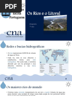 Geografia 7º Ano - Os Rios e o Litoral