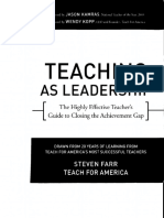 Teaching As Leadership