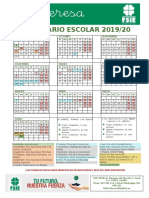 Calendario Escolar 2019-20