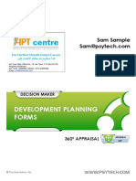 2. 360 Development Planning Forms Report