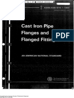 ASME B16.1 (Cast Iron Flange)