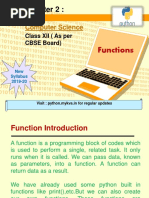 Functions PDF