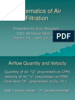 Mathematics of Air Filtration - NAFA 2010
