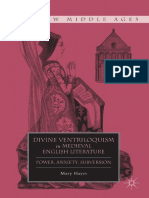 (New Middle Ages) Mary Hayes - Divine Ventriloquism in Medieval English Literature - Power, Anxiety, Subversion (New Middle Ages) (2011, Palgrave Macmillan)