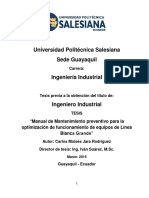 Universidad Politecnica Salesiana - Ingenieria Industrial