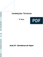 Aula - 24 Instalações Térmicas