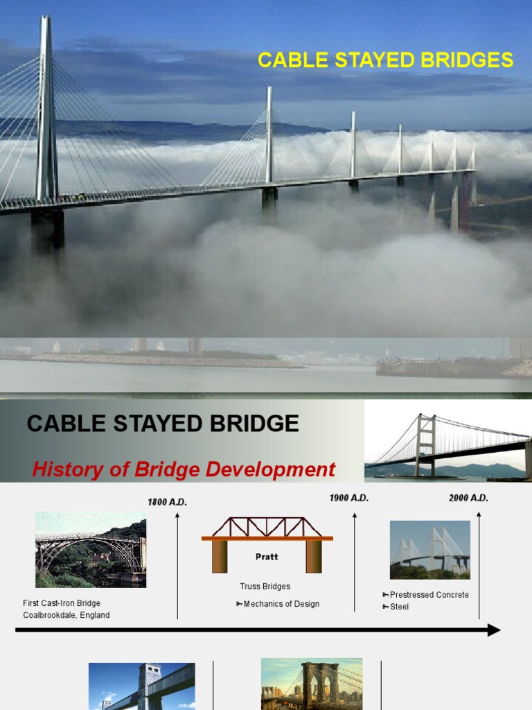 Cable Stayed Bridge PDF Deep Foundation Civil Engineering