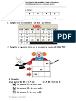 Prueba de Entrada Matemática