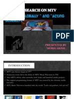 Research On MTV