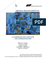 Disaster Mental Health Services: A Guidebook For Clinicians and Administrators