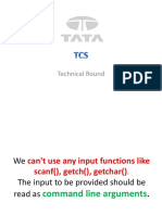 Technical Round