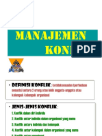(Materi) Manajemen Proyek - Manajemen Konflik PDF