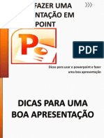 Guia para Uma Apresentação em Powerpoint - Turmas