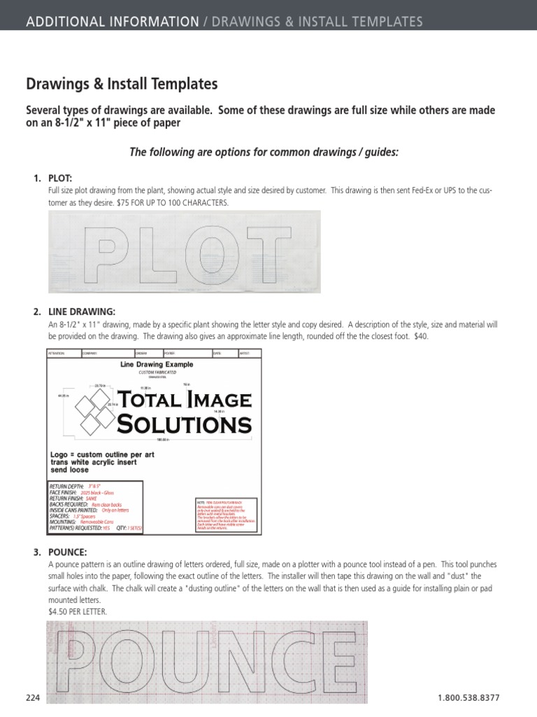 Drawings Install Templates | PDF | Drawing | Computing And Information ...