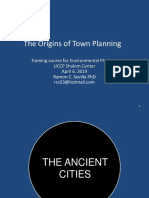 Origin of Town Planning