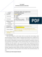 Syllabus Bs-Ma Business Research Method