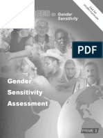 Gender Sensitivity Assessment Tool