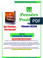 55 Pensees Positives