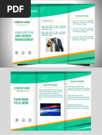 Brochure sample for business