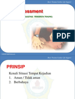 Initial Assessment: (Penilaian Awal Dan Resusitasi Penderita Trauma)