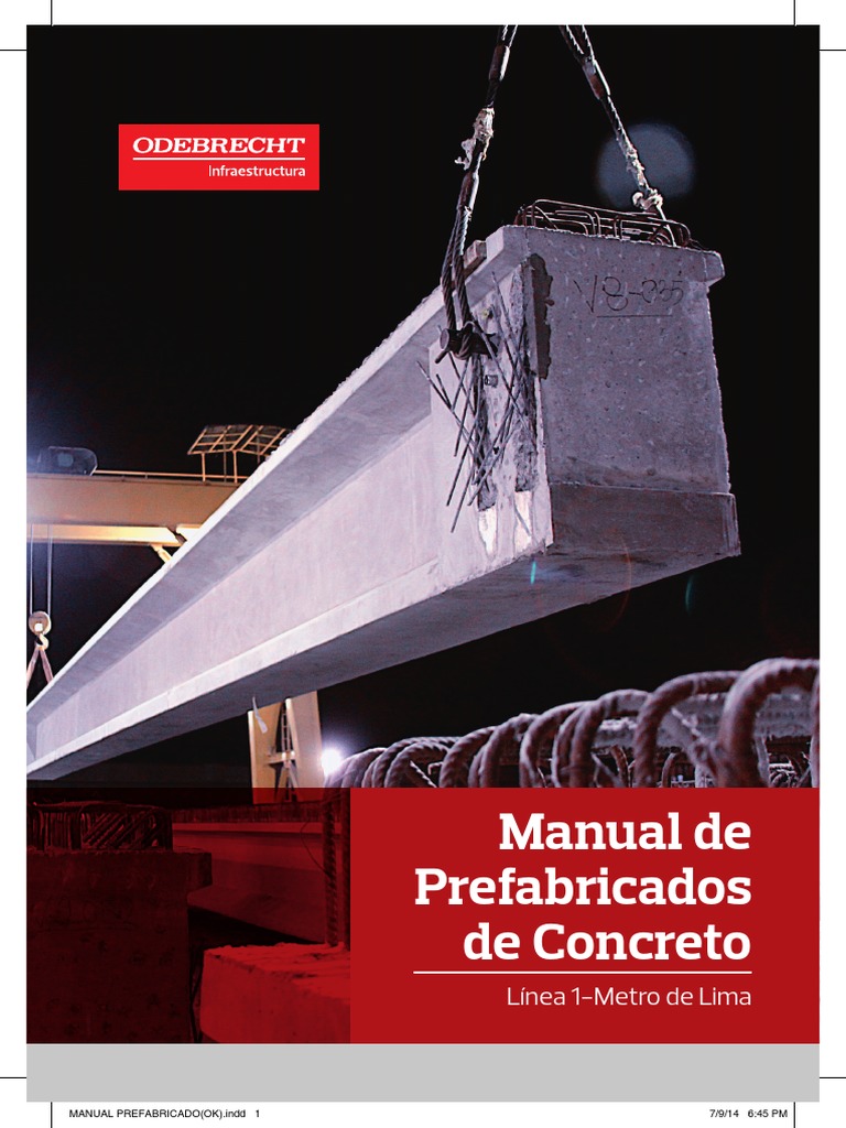 Manual de Prefabricados de Concreto | PDF | Hormigón | Diseño, image size:768x1024