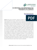 Inteligência emocional e liderança no trabalho