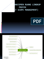Sistem Manajemen Ruang Lingkup Proyek