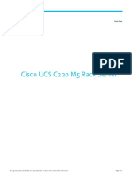 Cisco UCS C220 M5 Rack Server: Data Sheet