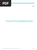 Cisco UCS C220 M5 Rack Server: Data Sheet