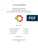 (PDF) Makalah Auditing Pengendalian Internal Pada Kas