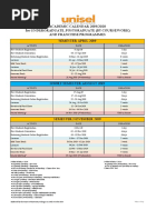 Lampiran A. Academic Calendar 2019-2020 For Undergraduate, Postgraduate (By Course Work) & Franchise Prog