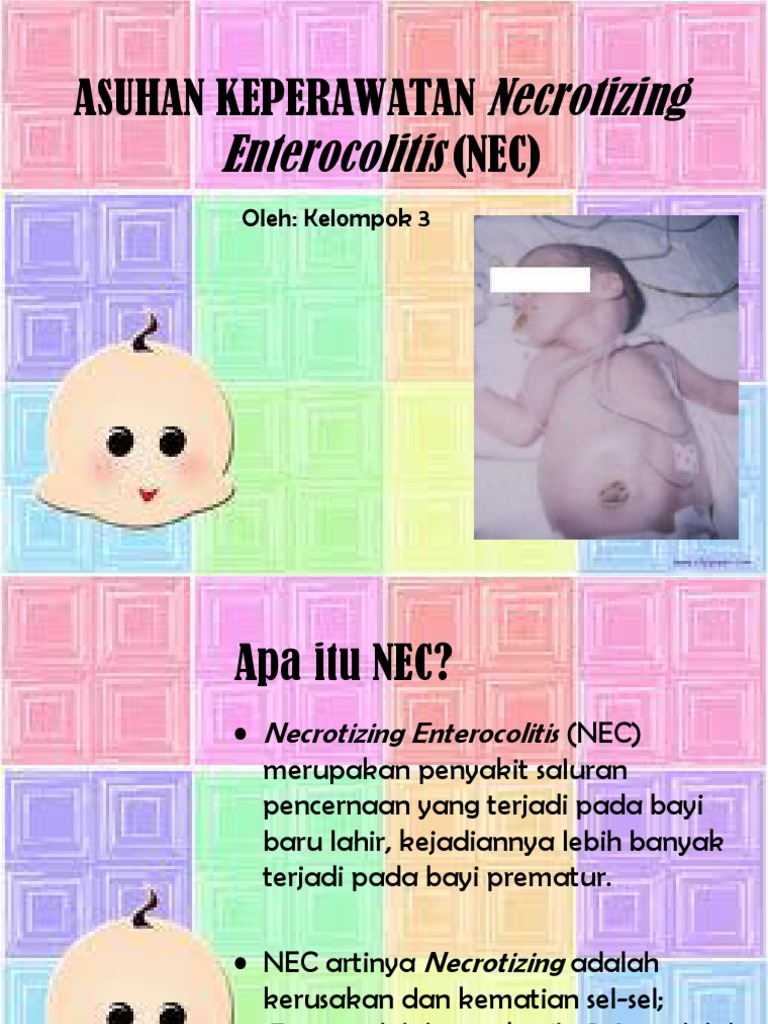 ASUHAN KEPERAWATAN Necrotizing Enterocolitis NEC | PDF