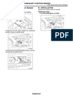 Crankshaft Position Sensor B: Installation